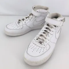 05w15095 ナイキ NIKE  AIR FORCE 1 MID 07 エアフォース1 ミッド 07  ホワイト  31.0cm US13 UK12 ベトナム製 メンズ  スニーカー  315123-111  【中古品】