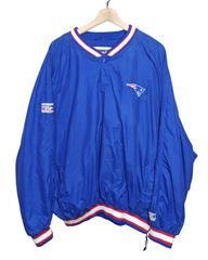 90s US古着 Reebok NFL ナイロンプルオーバー M 青バック刺繍 - メルカリ