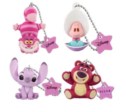 ディズニーキャラクター カラーコレクションチャーム purple 全4種セット