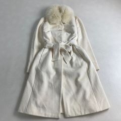 G9413*アンタイトル☆アンゴラ混☆フォックスファー☆ショートコート