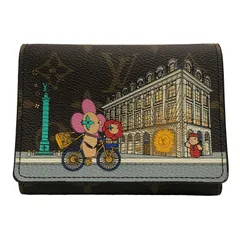LOUIS VUITTON ルイヴィトン 三つ折り財布 ポルトフォイユ ヴィクトリーヌ モノグラム ブラウン レディース 財布 【中古】 22511K49
