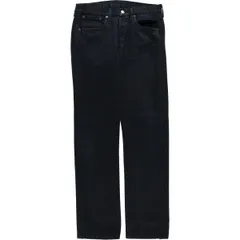 古着 00年代 リーバイス Levi's 501 ブラックデニム ストレートデニムパンツ メンズw32相当/eaa595408