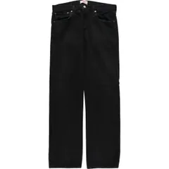 古着 リーバイス Levi's 501 ブラックデニム ストレートデニムパンツ メンズw34相当/eaa595409