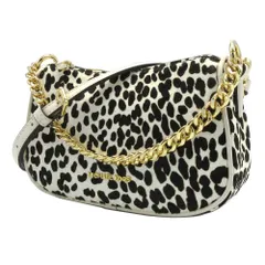 【新品】マイケルコース 35F4G1QC1H バッグ ショルダーバッグ MICHAEL KORS ヒョウ柄 ポシェット スモールクロスボディ 2WAY 斜め掛け アウトレット レディース