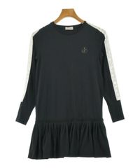Moncler モンクレール エンブロイダリーデザインワンピース ネイビー