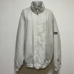 美品　大きい　KENZO GOLF ケンゾー ゴルフ　ブルゾン　ジャンパー　XL サイズ5 オフホワイト　ゆったりのサムネイル
