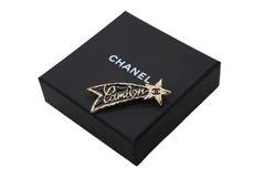 シャネルCHANEL2017K秋冬コレクション極美品クリスタルBIGブローチ