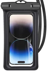 【人気商品】良いタッチ感度 顔認証 水中・水上で操作できる ロックがしやすい IPX8認定 サイドボタンが押しやすい ストラップ付き ID認証】スマホケース 首掛け 高透過率 【水に浮くタイプ/指紋/Face 7インチ以下全機種対応 防水カバー 海 水中撮影