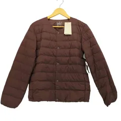 ムジルシリョウヒン 無印良品 2023AW 軽量ダウン（帯電防止裏地）ノーカラージャケット メンズ JPN：M 