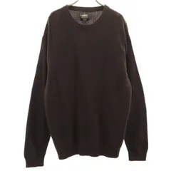 URBAN RESEARCH DOORS アーバンリサーチドアーズ 長袖 ハミルトンウール セーター L ブラウン ニット メンズ 古着