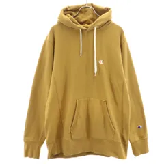 Champion チャンピオン 長袖 リバースウィーブ スウェットパーカー XL キャメル メンズ 古着