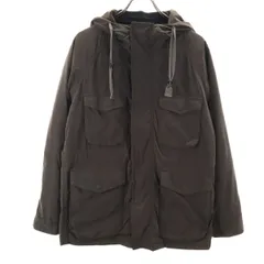 LANVIN ランバン ジャケット 48 カーキ 長袖ダウンライナー付き メンズ 古着のサムネイル