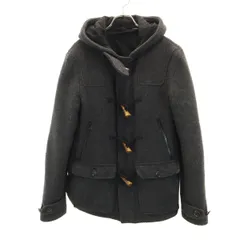 ARMANI EXCHANGE アルマーニエクスチェンジ ダッフルコート S チャコールグレー メンズ 古着