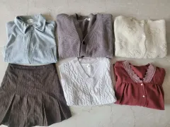 レディース 衣類 6点 まとめ (ニット/カーディガン/スカート)