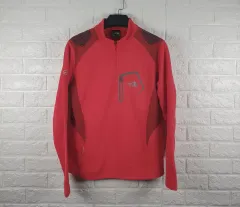 90 THE NORTH FACE ザノースフェイス 起毛 ハーフジップ Tシャツ