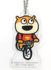 【中古】雑貨 こねずみ アクリルチャーム 「一番くじ にしむらゆうじ ～どうぶつ国の歩きかたのやつ～」 共に旅しま賞