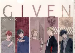 【中古】クリアファイル 集合 描き下ろしA4クリアファイル 「映画 ギヴン」 前売券第2弾特典