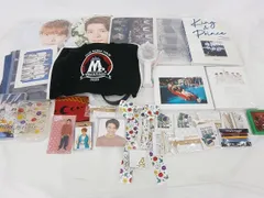  中古品 King & Prince 岸優太 のみ L＆ 他 アクリルスタンド うちわ ショッピングバッグ ペンライト Blu-ray 等 グッズセット