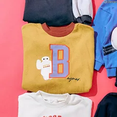 トレーナー キッズ ベイマックス ディズニー 男の子 女の子 子供服 綿100% キャラクター グッズ クリスマス 140cm 130cm 120cm 110cm 100cm 90cm センチ スウェット かっこいい おしゃれ ブランド プレゼント 誕生日