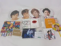  中古品 嵐 二宮和也 のみ ツアーグッズ 他 カルタ ペンライト ポーチ DVD 等 グッズセット