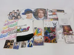  中古品 WEST. 藤井流星 のみ ツアーグッズ 他 パンフレット タオル ペンライト 等 グッズセット