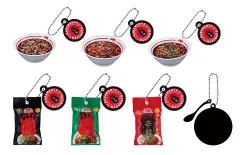 元祖辛麺 桝元 ミニチュアチャーム 全7種セット