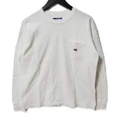 美品 THE NORTH FACE PURPLE LABEL ノースフェイス パープルレーベル 長袖Tシャツ NT3365N 7oz Long ホワイト ブラック WS 27111795