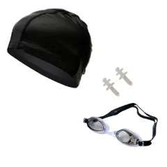 新品 [NexTrendy] 水泳セット3点 プールバッグ 水泳ゴーグル 水泳帽 耳栓