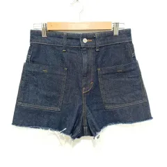 ザラ ポケット デニム ショート パンツ EUR 38_S1180