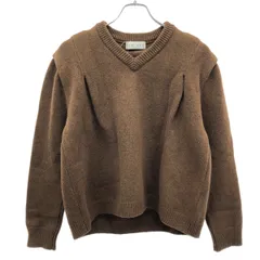 RIM.ARK リムアーク 21AW Back volume v-neck knit tops Vネックニットトップス 460EAS70-0320 ブラウン 36のサムネイル