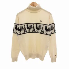 ルコックスポルティフ le coq sportif セーター ニット プルオーバー カシミヤ混 タートルネック L アイボリー /UOのサムネイル