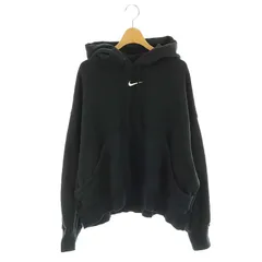 ナイキ NIKE DQ5859-010 ウィメンズ オーバーオーバーサイズド プルオーバー パーカー 長袖 コットン M 黒 ブラック /NR ■OS