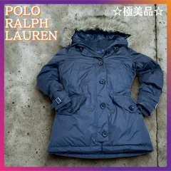 ☆極美品☆ POLO RALPH LAUREN ポロラルフローレン モッズコート ダウンコート N-3B ブラック Mサイズ相当