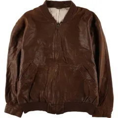 古着 レザーブルゾン メンズXL相当 ヴィンテージ/eaa568254