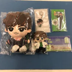 02w20236 Snow Man 阿部亮平 グッズまとめ売り 5点セット すのチルぶら下がり/ぶら下がらないシリーズ/ぬいぐるみ2点/アクリルスタンド2点/アクリルキーホルダー1点   その他TOY  【中古品】