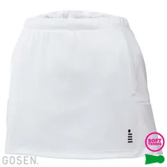 GOSEN　レディーススカート(インナースパッツ付き)　ホワイト　Mサイズ/S1601