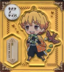 【中古】アクリルスタンド・アクリルパネル 我妻善逸 「鬼滅の刃 レトロアクリルスタンド お出かけ編～カラフル版～」 アニメイト・コンビニ限定