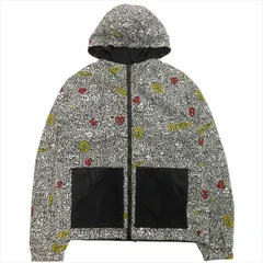 極美品 20aw フェンディ FENDI ミスタードゥードゥル Mr.Doodle リバーシブル ナイロン ジャケット ブルゾン パーカー ウィンドブレーカー ズッカ 総柄 48 黒 ブラック 白 ホワイト メンズのサムネイル