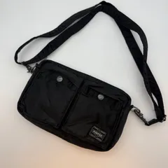 ✨PORTER タンカー ショルダーバッグ✨金具スレあり✨ブラック✨　178