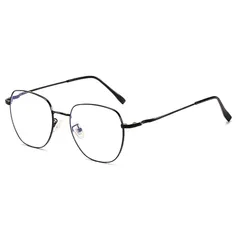 【迅速発送】ORIGINCOM 変色調光めがね 調光レンズ メタルフレーム伊達眼鏡 UV400 紫外線99%カット 男女兼用 光線量でレンズの色が変わる 運転 メガネ サングラス TRV8609 0