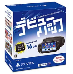 PlayStation Vita デビューパック 3G/Wi-Fiモデル クリスタル・ブラック