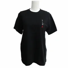 トーガ TOGA × ザ モンゴリアンチョップス THE Mongolian Choppsss コラボ "トーガ愛" Ｔシャツ 半袖 刺繍 黒 ブラック サイズ2 IBO76のサムネイル
