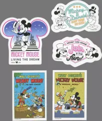 【中古】シール・ステッカー ミッキー＆フレンズ ダイカットステッカーセット 「Happyくじ Disney Wishing Stars」 J賞
