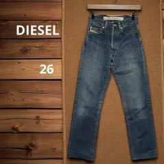 Diesel Industry DIESEL ディーゼル デニム ジーンズ 26 レディース ボタンフライ イタリア製 ストレート M相当