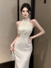 ASHILL®︎ドレス+ショール+ネックレス3点セット - メルカリ