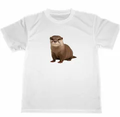 ドライ　Tシャツ　カワウソ　アニマル　動物　グッズ