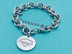 TIFFANY & Co.（ティファニー）オーバル 星条旗チェーン ブレスレット