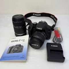 シャッター回数少 Canon EOS Kiss x4ダブルレンズデジタル一眼レフ