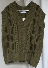 (新品) ZARA ザラ ケーブル ベスト