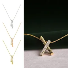 ネックレス レディース 18金 コーティング ピンクゴールド ニッケルフリー アクセサリー ジュエリー 上品 大人 可愛い 誕生日 記念日 プレゼント ポイント消化